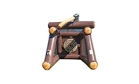 Xjump Axe Throwing Target Game Inflatable (with Blower And Foam Axes)