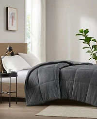 Intelligent Design Comfort Cool Jersey Knit Oversized Down Alternative Comforter, Twin/Twin Xl