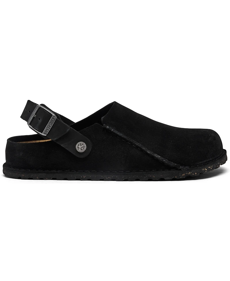 Birkenstock Men's Lutry 365 Suede Clogs from Finish Line