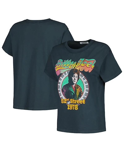 Women's Daydreamer Black Billy Joel 52nd Street Graphic T-shirt