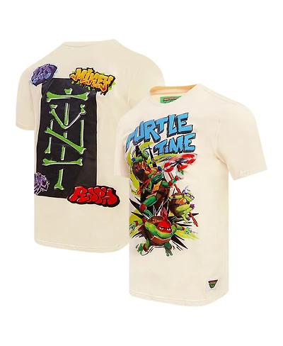 Men's and Women's Freeze Max Natural Teenage Mutant Ninja Turtles Turtle Time Graphic T-shirt