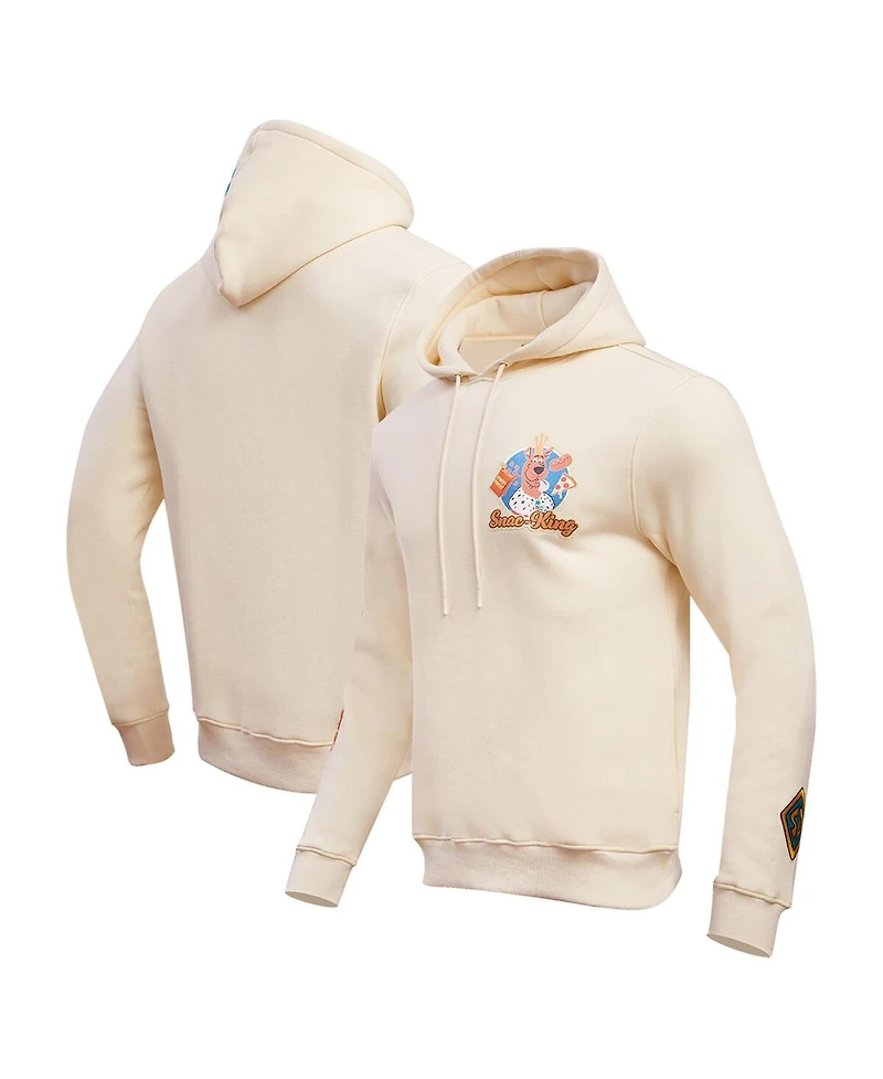 Men's and Women's Freeze Max Natural Scooby-Doo Snack King Pullover Hoodie
