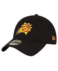 Men's New Era Black Phoenix Suns Team 2.0 9TWENTY Adjustable Hat
