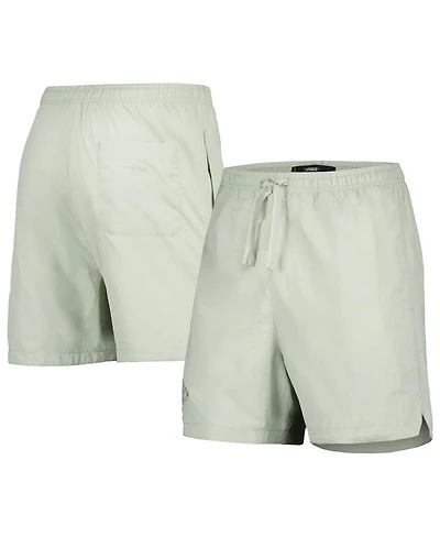 Men's Pro Standard Light Green Kansas City Chiefs Neutrals 2.0 Woven Shorts