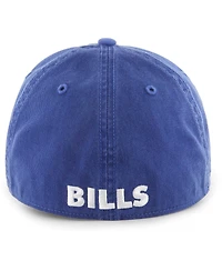 Men's '47 Brand Royal Distressed Buffalo Bills Gridiron Classics Franchise Legacy Fitted Hat