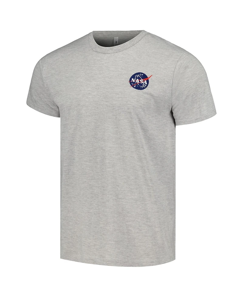 Men's and Women's Heather Gray Nasa T-shirt