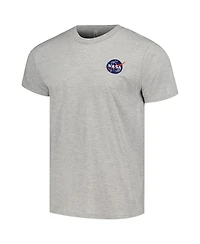 Men's and Women's Heather Gray Nasa T-shirt