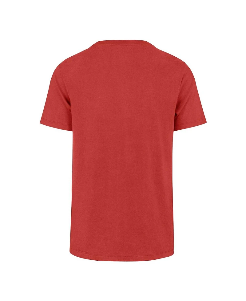Men's '47 Brand Scarlet Distressed San Francisco 49ers Regional Franklin T-shirt