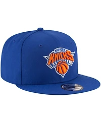 Men's New Era Blue New York Knicks Official Team Color 9FIFTY Snapback Hat