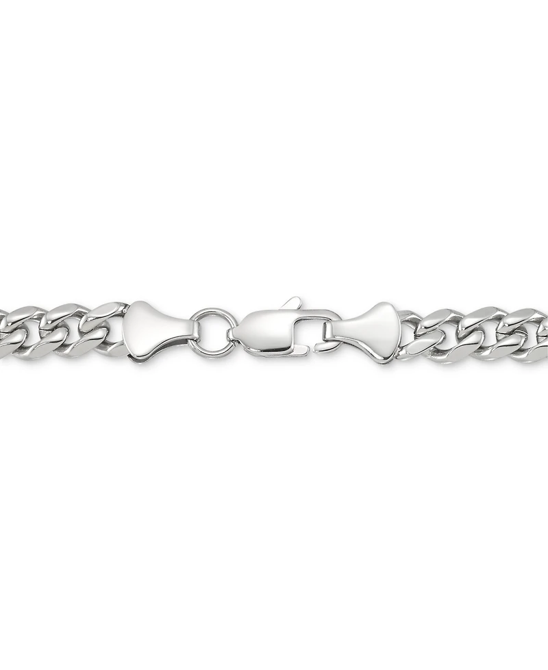 Legacy for Men by Simone I. Smith Men's Curb Link Chain Bracelet in Stainless Steel