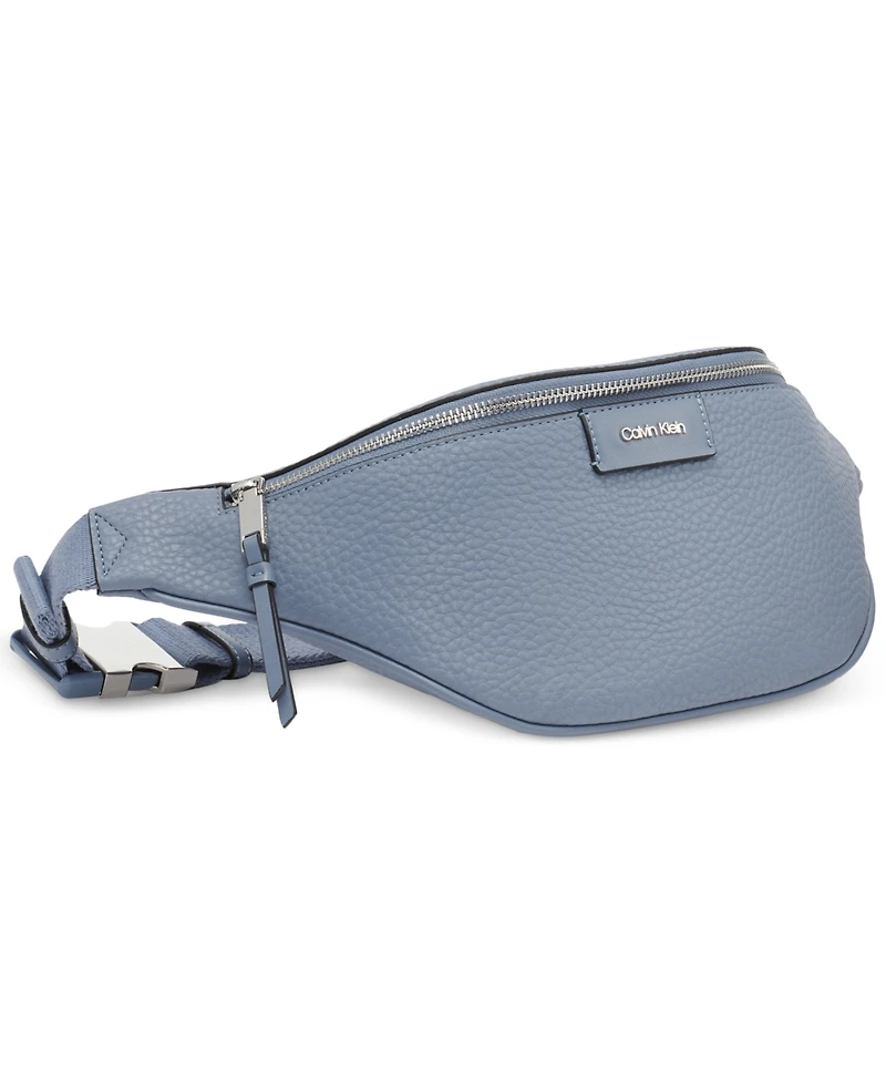 Calvin Klein Moss Belt Bag with Zipper Closure