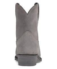 Frye Women's Billy Short Western Leather Booties - Blue Ash