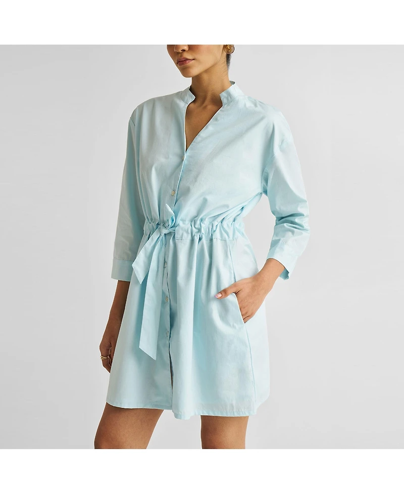 Reistor Women's Short Tie Waist Dress