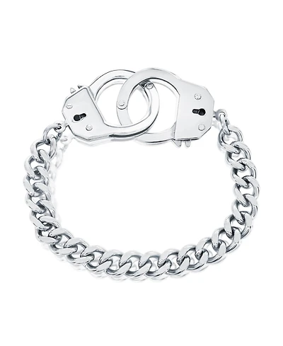 Metallo Stainless Steel, Handcuff Lock Bracelet