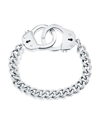 Metallo Stainless Steel, Handcuff Lock Bracelet