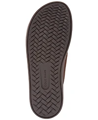 Cole Haan Men's Nantucket Cross Strap Slip-On Slide Sandals