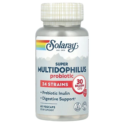 Solaray Super Multidophilus Probiotic - 60 VegCaps