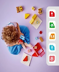 Lego Duplo My First Daily Routines- Eating Bedtime Toy 10414, 28 Pieces