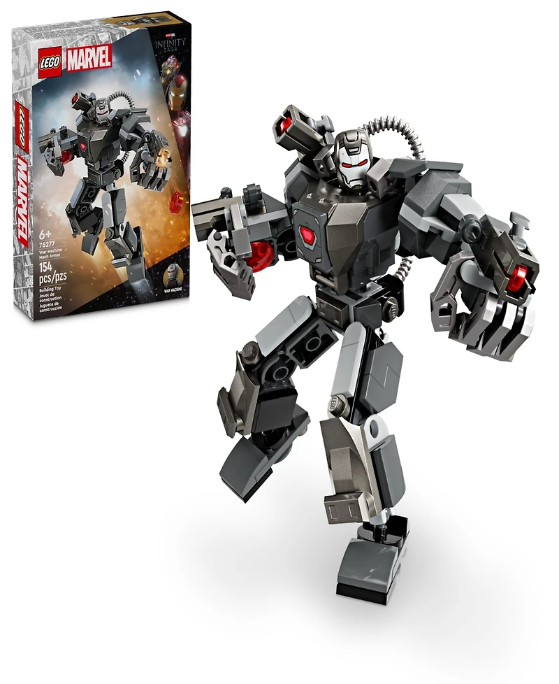 Lego Marvel War Machine Mech Armor Building Toy, 76277, 154 Pieces