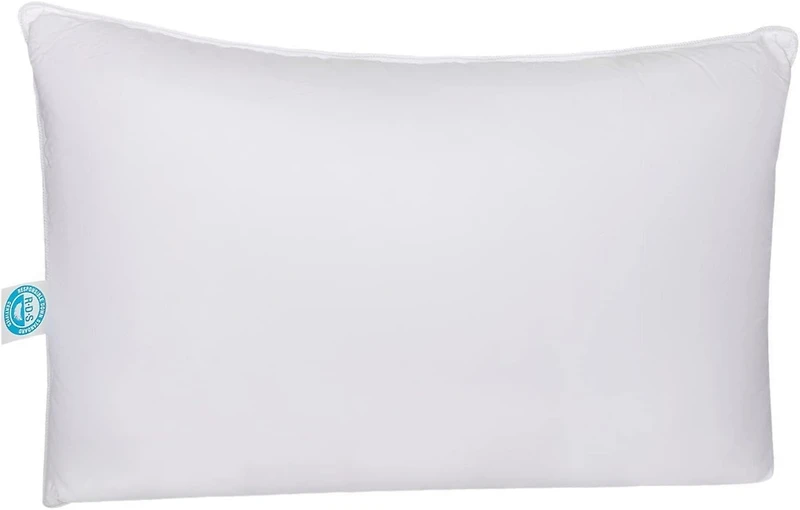 East Coast Bedding 10% Down, 90% Feather Bed Pillow Standard, Pack of 2