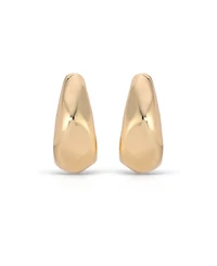 Ettika True Golden 18K Gold-Plated Hoop Earrings