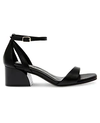 Anne Klein Women's Mia Ankle Strap Block Heel Dress Sandals