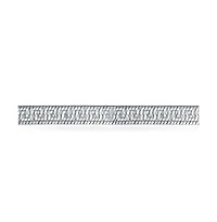 Bling Jewelry Herringbone Reversible Flat Greek Key Flexible Strong Chain Bracelet Sterling Silver
