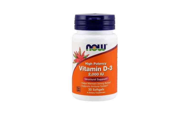 Now Foods Vitamin D-3, 2000 Iu