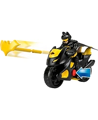 Imaginext Dc Super Friends Batman Gift Set with Wonder Woman and Cyborg Preschool Toy, 9 Piece