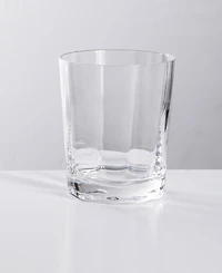 Sur La Table Cambron Optic Double Old-Fashioned Glasses, Set of 4