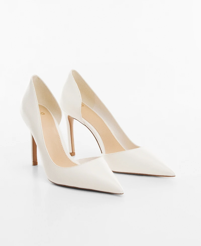 Mango Women's Asymmetrical Heeled Shoes