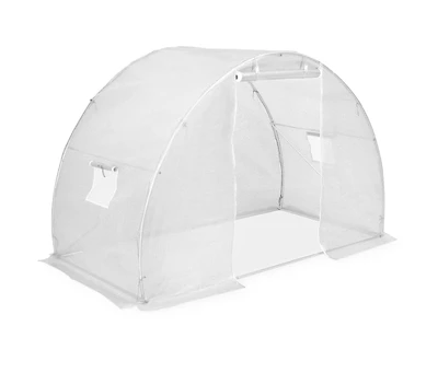 vidaXL Greenhouse 48.4 ft² 118.1"x59.1"x78.7"