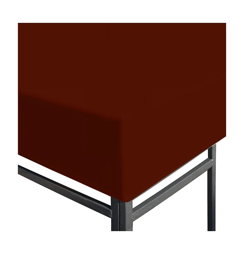 vidaXL Gazebo Top Cover 9.1 oz/yd² 9.8'x13.1' Terracota