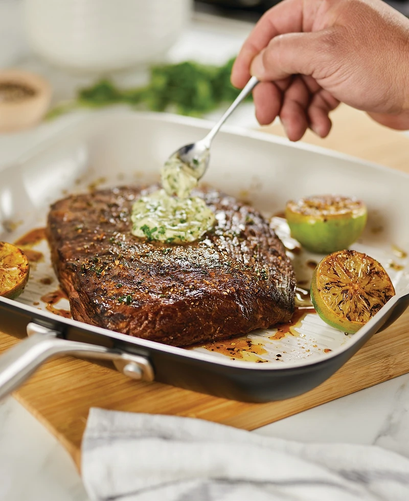KitchenAid Hard Anodized Aluminum Ceramic 11.25" Nonstick Grill Pan