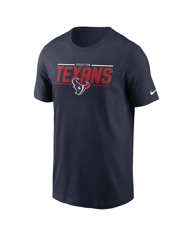 Men's Nike Navy Houston Texans Muscle T-shirt
