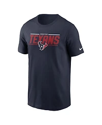 Men's Nike Navy Houston Texans Muscle T-shirt