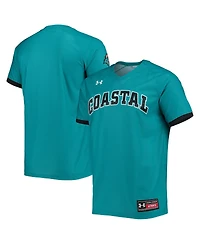 Men's Under Armour Teal Coastal Carolina Chanticleers Replica Baseball Jersey
