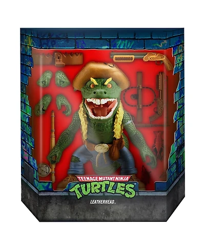 Super 7 Teenage Mutant Ninja Turtles Leatherhead Ultimates Figure - Wave 5