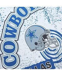 Men's Mitchell & Ness White Dallas Cowboys Team Burst Sublimated T-Shirt