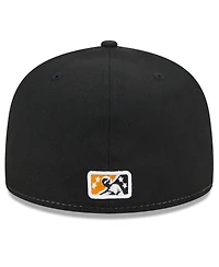Men's New Era White Corpus Christi Hooks Theme Nights Dia De Los 59FIFTY Fitted Hat