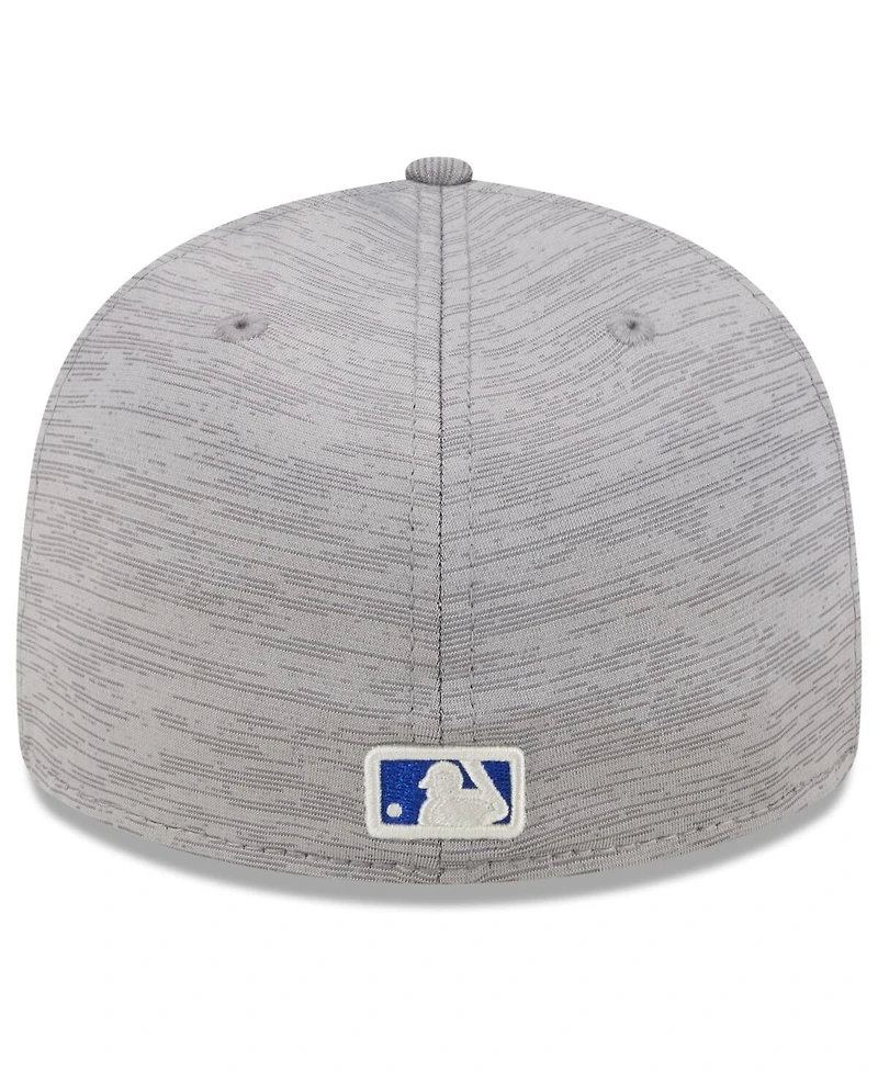 Men's New Era Gray Toronto Blue Jays 2024 Clubhouse Low Profile 59FIFTY Fitted Hat