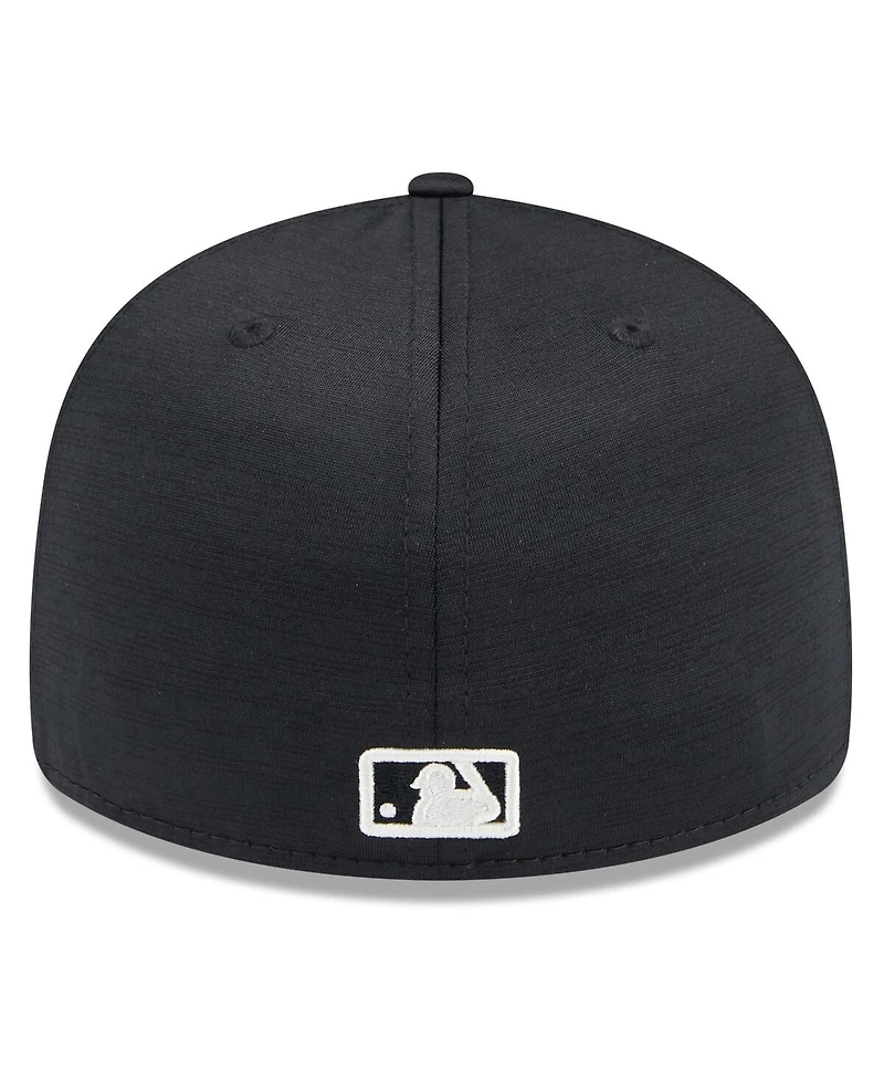 Men's New Era Chicago White Sox 2024 Clubhouse Low Profile 59FIFTY Fitted Hat