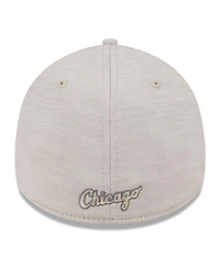 Men's New Era Cream Chicago White Sox 2024 Clubhouse 39THIRTY Flex Fit Hat