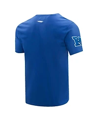 Men's Pro Standard Royal New York Giants Hybrid T-Shirt