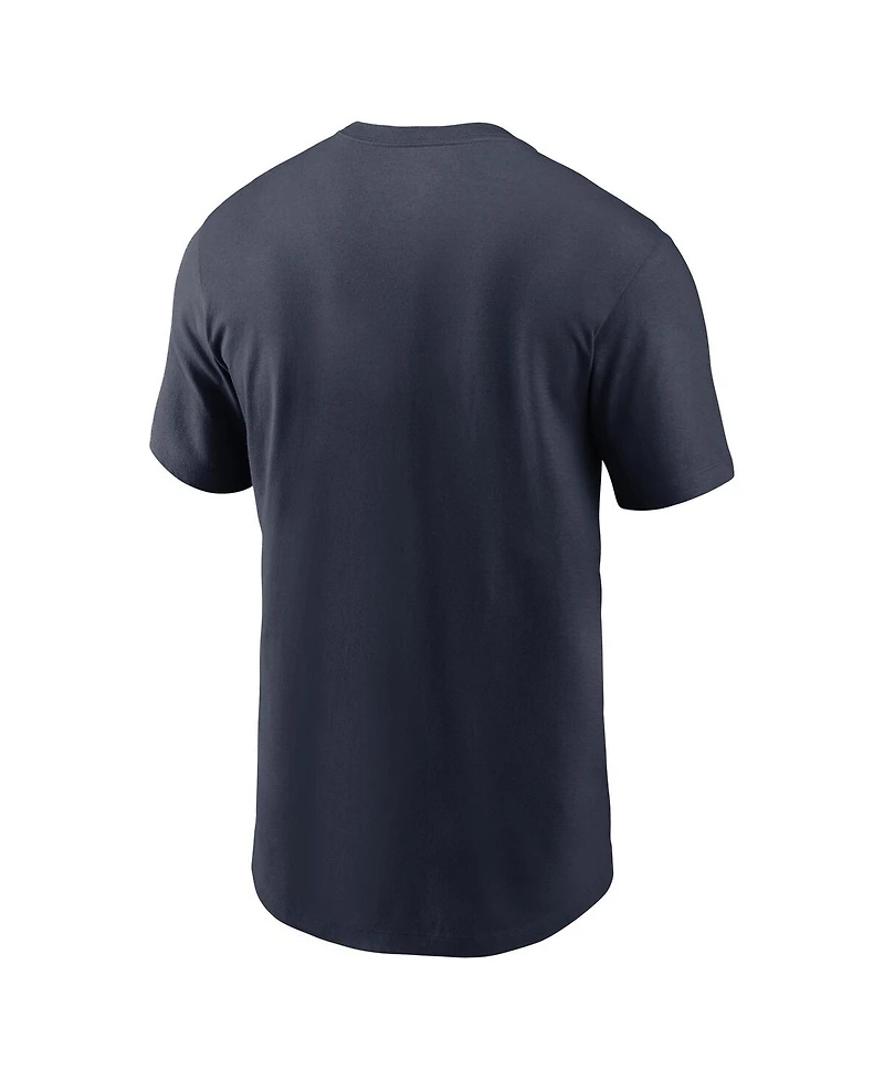 Men's Nike Navy Houston Texans Muscle T-shirt