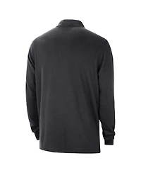 Men's Nike Black Phoenix Suns Authentic Performance Half-Zip Jacket