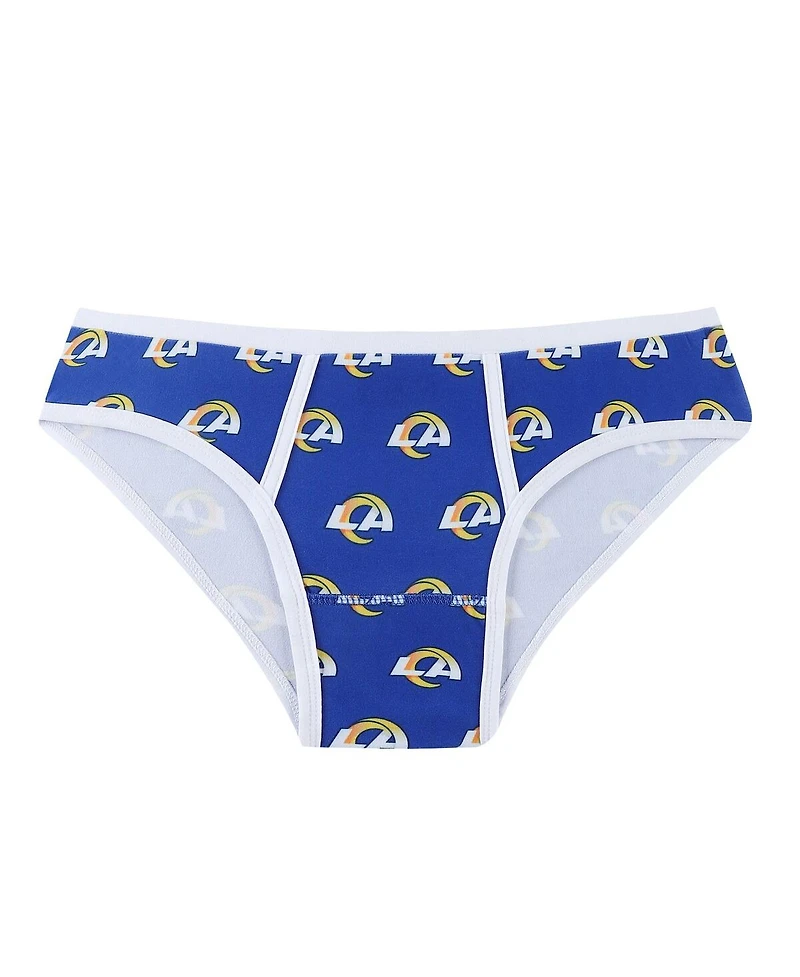 Women's Concepts Sport Royal Los Angeles Rams Gauge Allover Print Knit Panties
