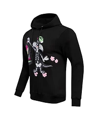 Men's and Women's Freeze Max Black Looney Tunes Sylvester & Tweety Skeleton Pullover Hoodie