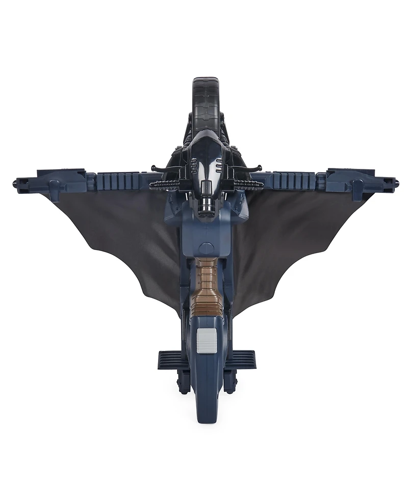 Batman Batcycle, Converting 2-in-1 Batcycle Batglider, Figure Compatible