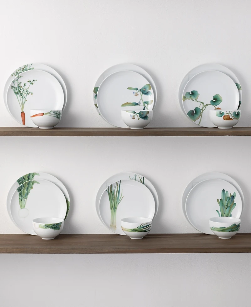 Noritake Kyoka Shunsai 18-Piece Dinnerware Set, Serve for 6